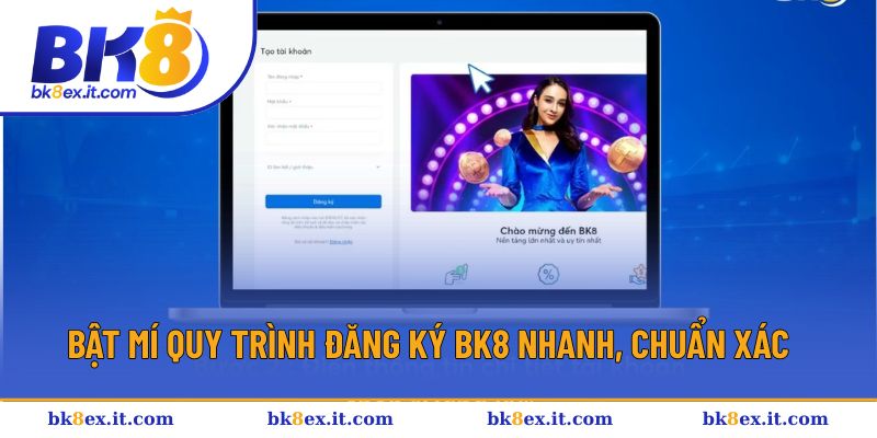 Hướng dẫn các cách đăng ký tại BK8 khác