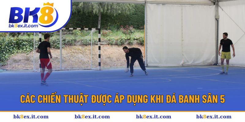 Các chiến thuật phổ biến được áp dụng khi đá banh sân 5
